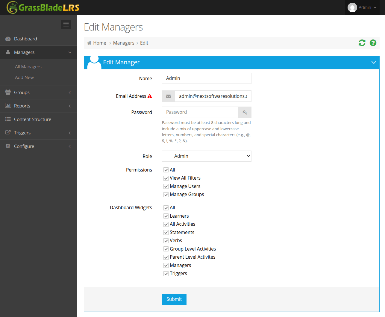 Edit Manager