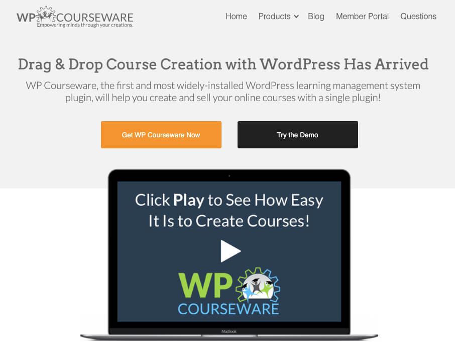 wp courseware lms plugin