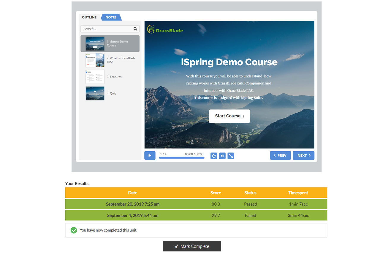 iSpring Demo Course Image.