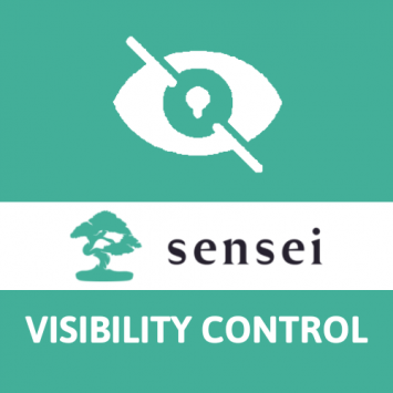 Visibility Control for Sensei Logo