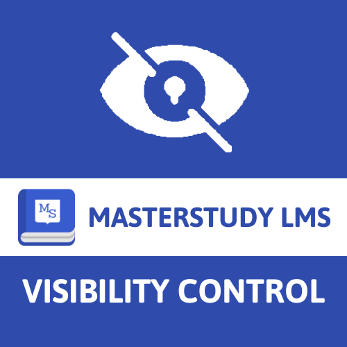 Visibility Control for MasterStuy LMS Logo